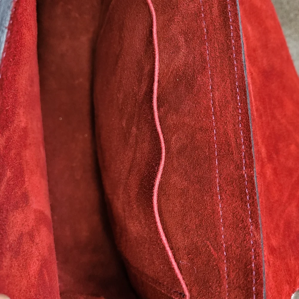 Sofia Ferrari red studded saddlebag - Picture 10 of 10